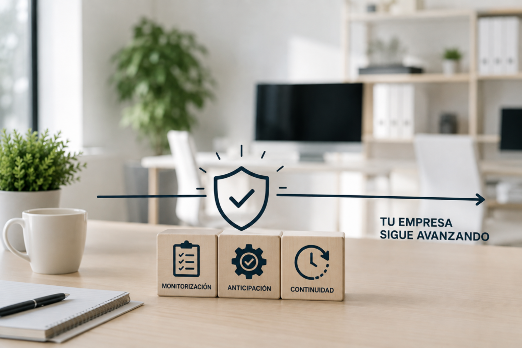 Servicio de monitorización remota y mantenimiento proactivo para empresas